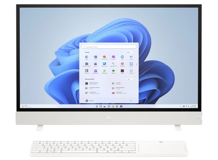 Envy 24-cs0000ng All-in-One PC, Weiß, 24 Zoll, IPS, WQHD, Intel Core i5-1335U, 16 GB, 512 GB M.2 SSD