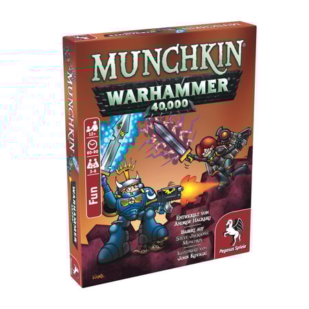 Munchkin Warhammer 40.000 17015G Kartenspiel