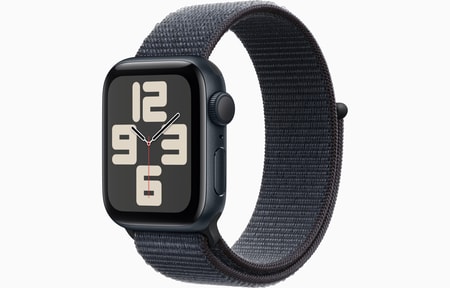 Watch SE GPS, 40 mm Aluminiumgehäuse Mitternacht, mit Sport Loop Tinte