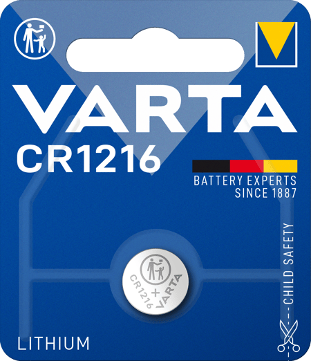 Batterie LITHIUM Coin CR1216 1er Blister 