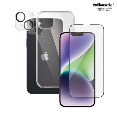 3-in-1 Schutz-Set für Apple iPhone 14 Plus (B0403+2785)