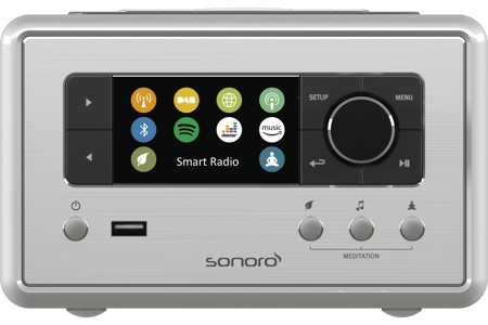 DAB+ Internetradio RELAX SO-8110-100-SI silber