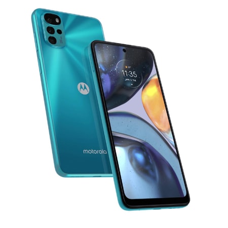 moto G22 4GB + 64GB Iceberg Blue Smartphone