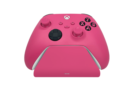 Universal Quick Charging Stand for Xbox - Deep Pink
