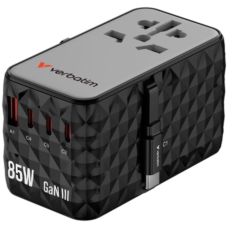 Charge 'n' Travel GaN III Universal-Reiseadapter 85W CNT-02