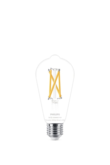 Smart LED 60 Watt Filament Transparent ST64 E27