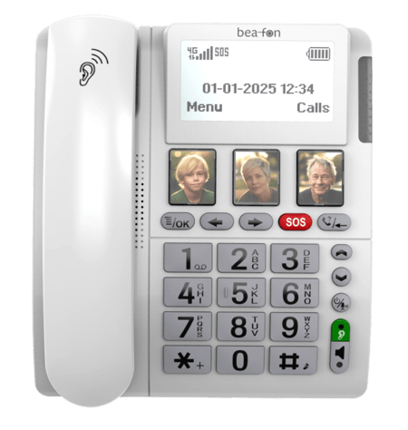 ML10 LTE Weiß Schnurgebundenes Telefon