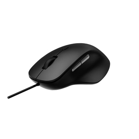 Kabelgebundene ergonomische optische Maus N500, Schwarz (00220691)