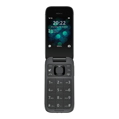 2660 Flip schwarz Handy