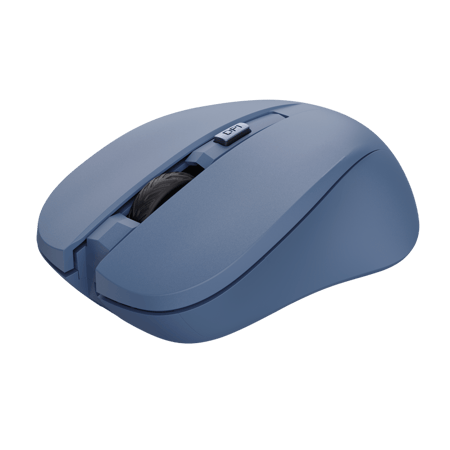 Mydo Wireless Funkmaus, leise, Blau