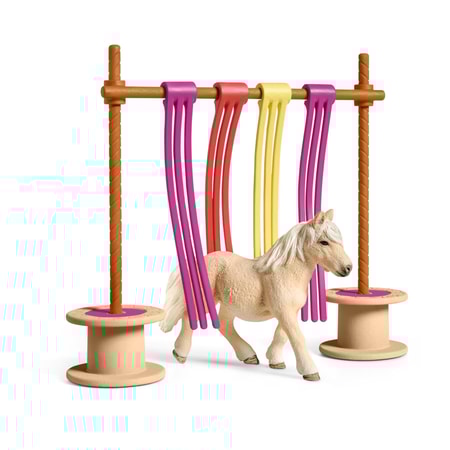 Pony Flattervorhang Spielfiguren-Set