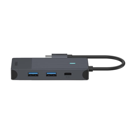 USB-C Multiport Adapter, 4-in-1, grau