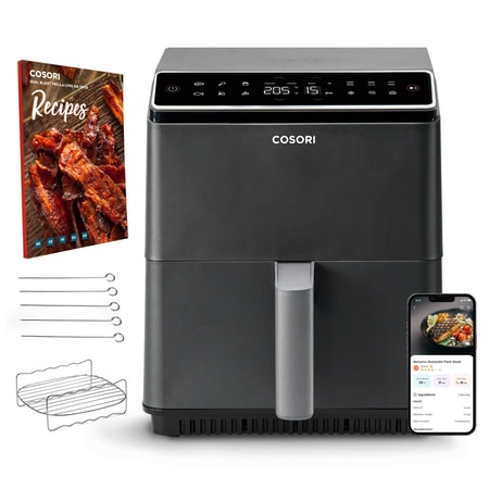 Dual Blaze Pro CAF-P681S-KEUR Heißluftfritteuse