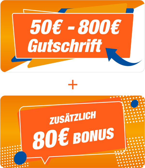 Gutschrift und Bonus Gutschrift und Bonus