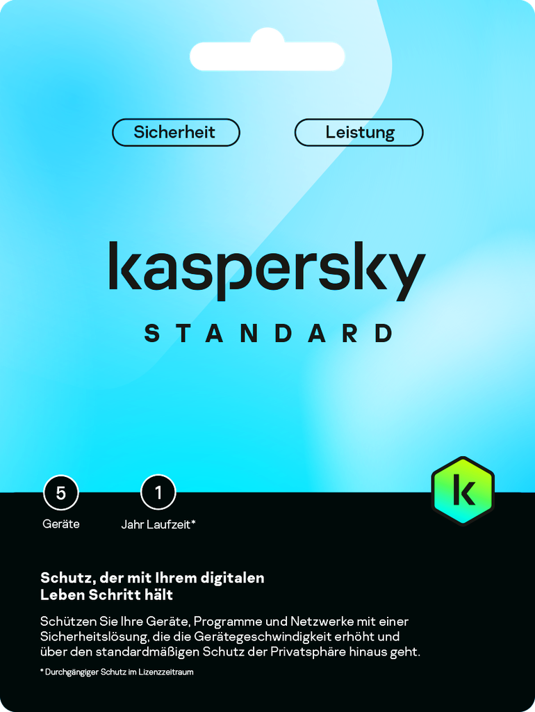 Standard 5 Geräte 1 Jahr Laufzeit