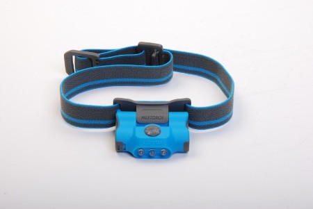 Kopflampe Eco Star blau