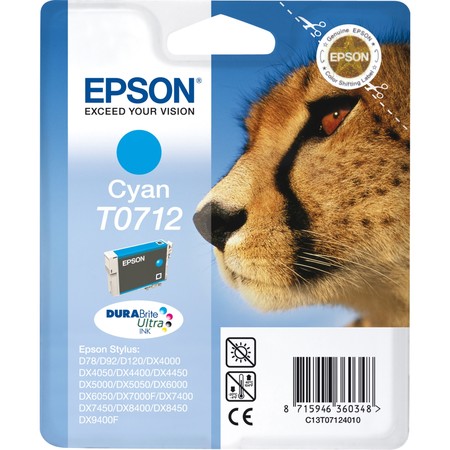 Tintenpatrone C13T07124011 cyan