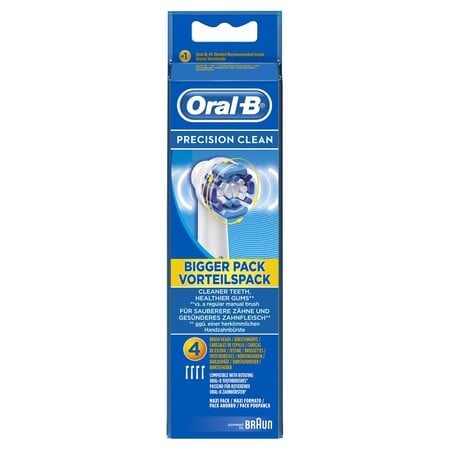 Precision Clean,  4 Stück Aufsteckbürsten