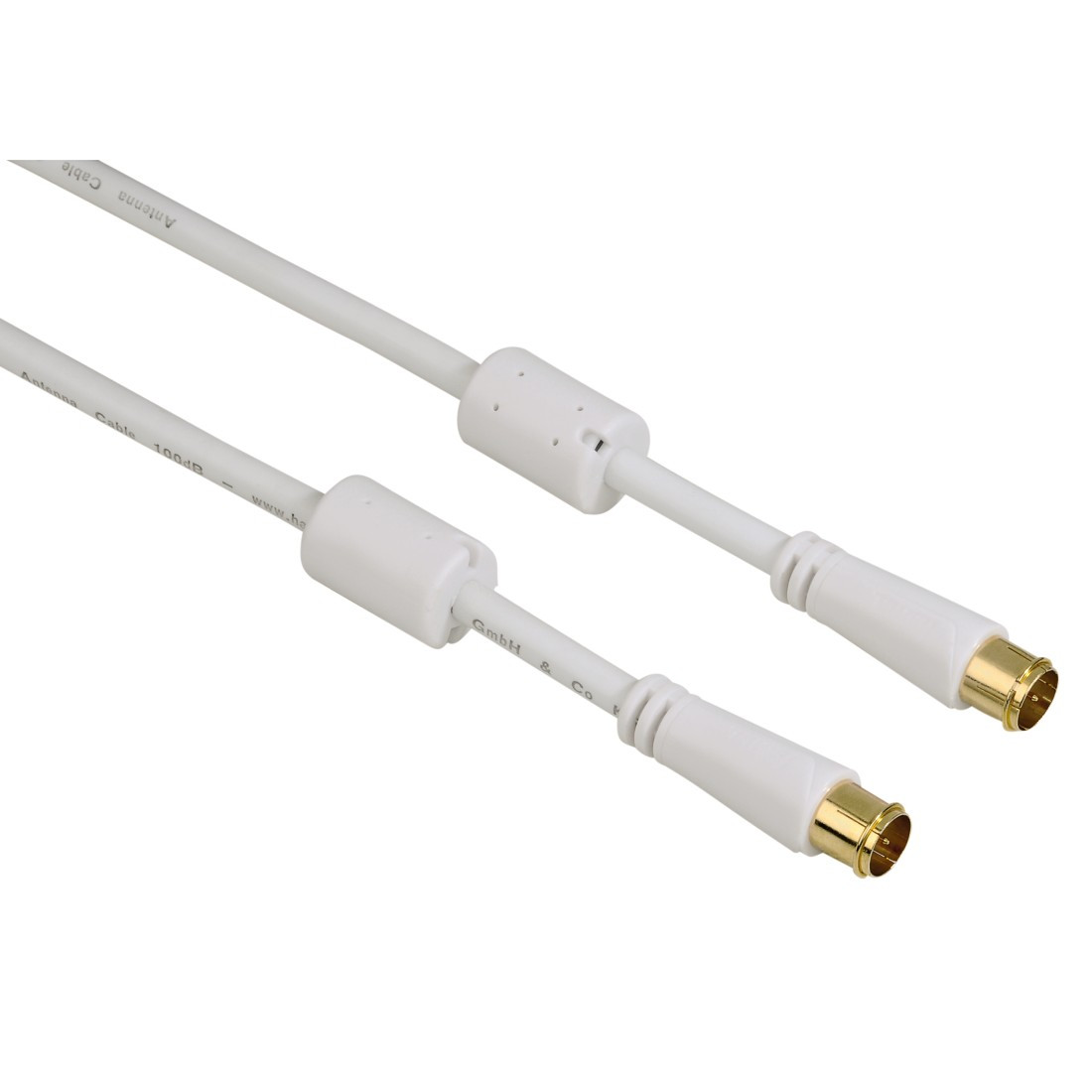 SAT-Anschlusskabel, Quick-F-St. - Quick-F-St., vergoldet, 3,0 m, 100 dB (00122535)