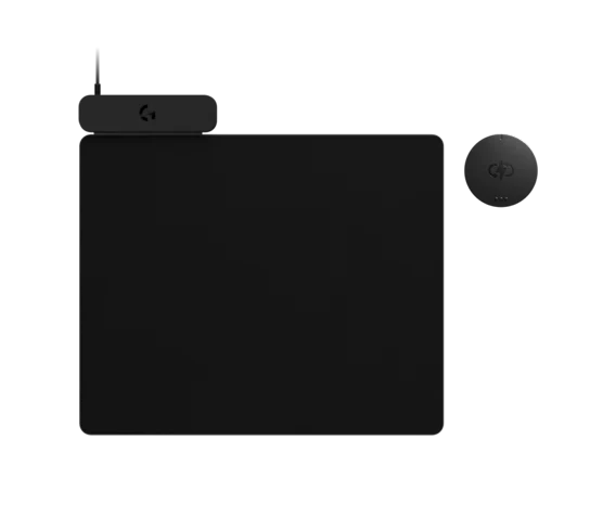 Powerplay 2 Charging Gaming-Mauspad, Schwarz