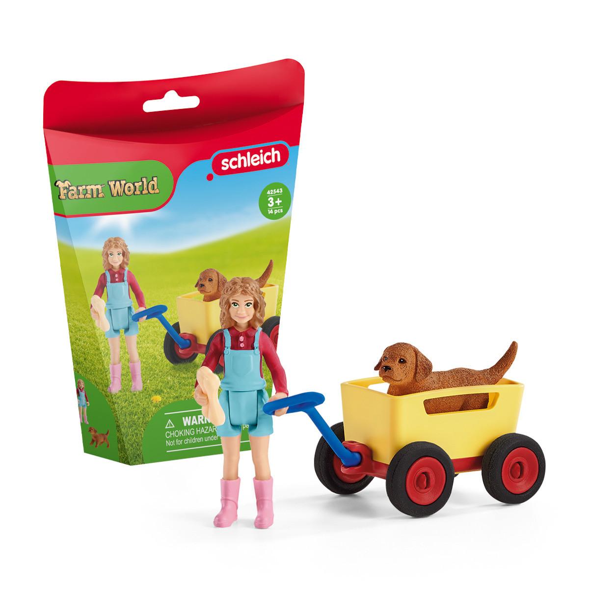 Bollerwagen-Ausflug Spielfiguren-Set