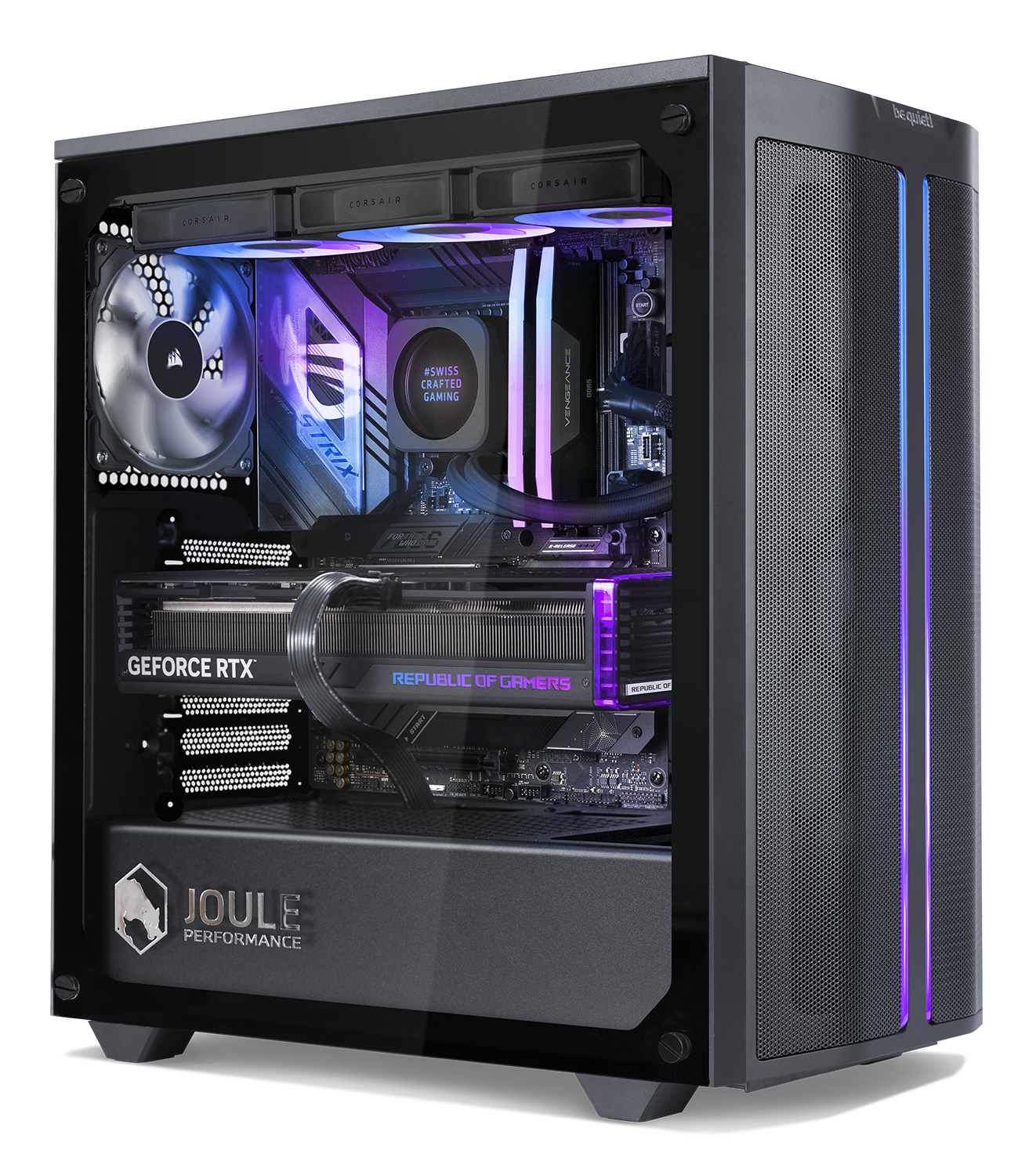 L1135036, Schwarz, AMD Ryzen 7 9700X, 32 GB, 2 TB M.2 SSD, NVIDIA GeForce RTX 5070