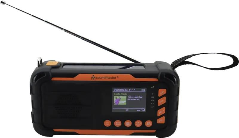 DAB115 Schwarz Notfallradio