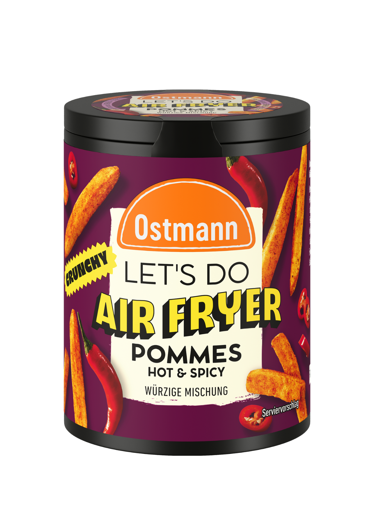 Airfryergewürz Hot&Spicy Pommes