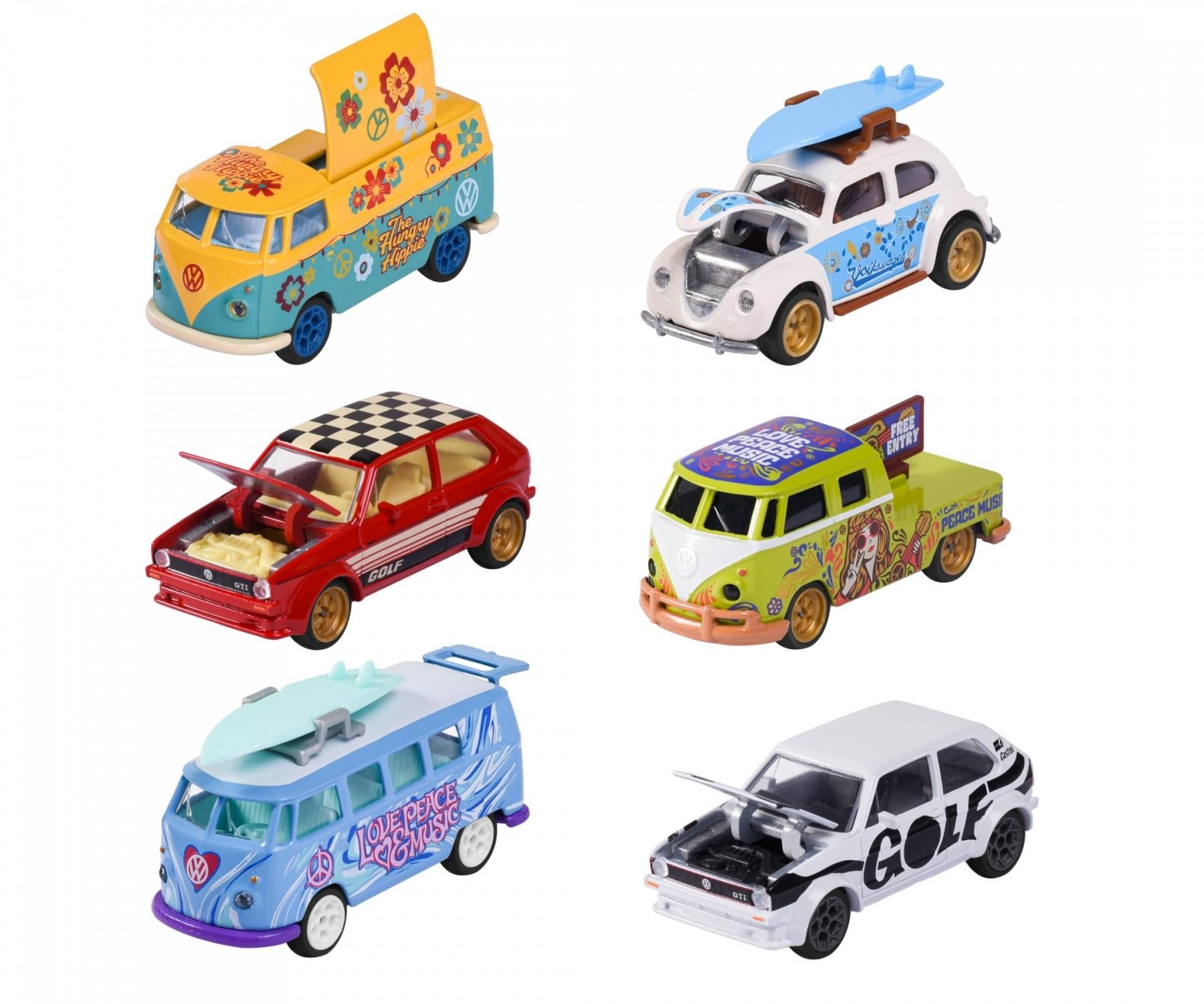 Volkswagen The Originals Deluxe Cars - 1 von 6 zufälligen VW-Modellauto
