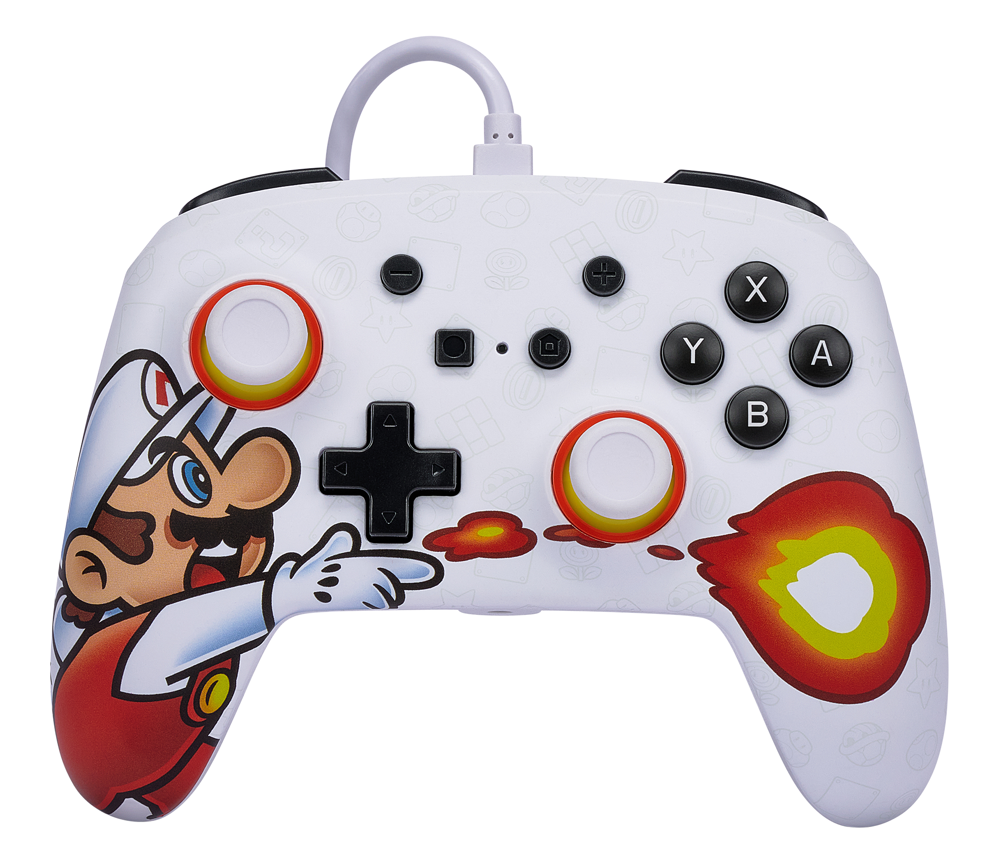 Wired Fireball-Mario Nintendo Switch Controller