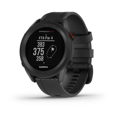 Approach S12, GPS-Golfuhr, Schiefergrau/Schwarz Smartwatch