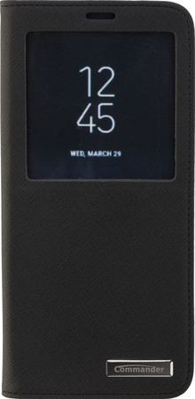 16095 Window Case für Samsung Galaxy S8 Edge Cross schwarz