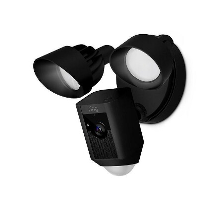 Floodlight Cam Wired Plus, schwarz Außenkamera