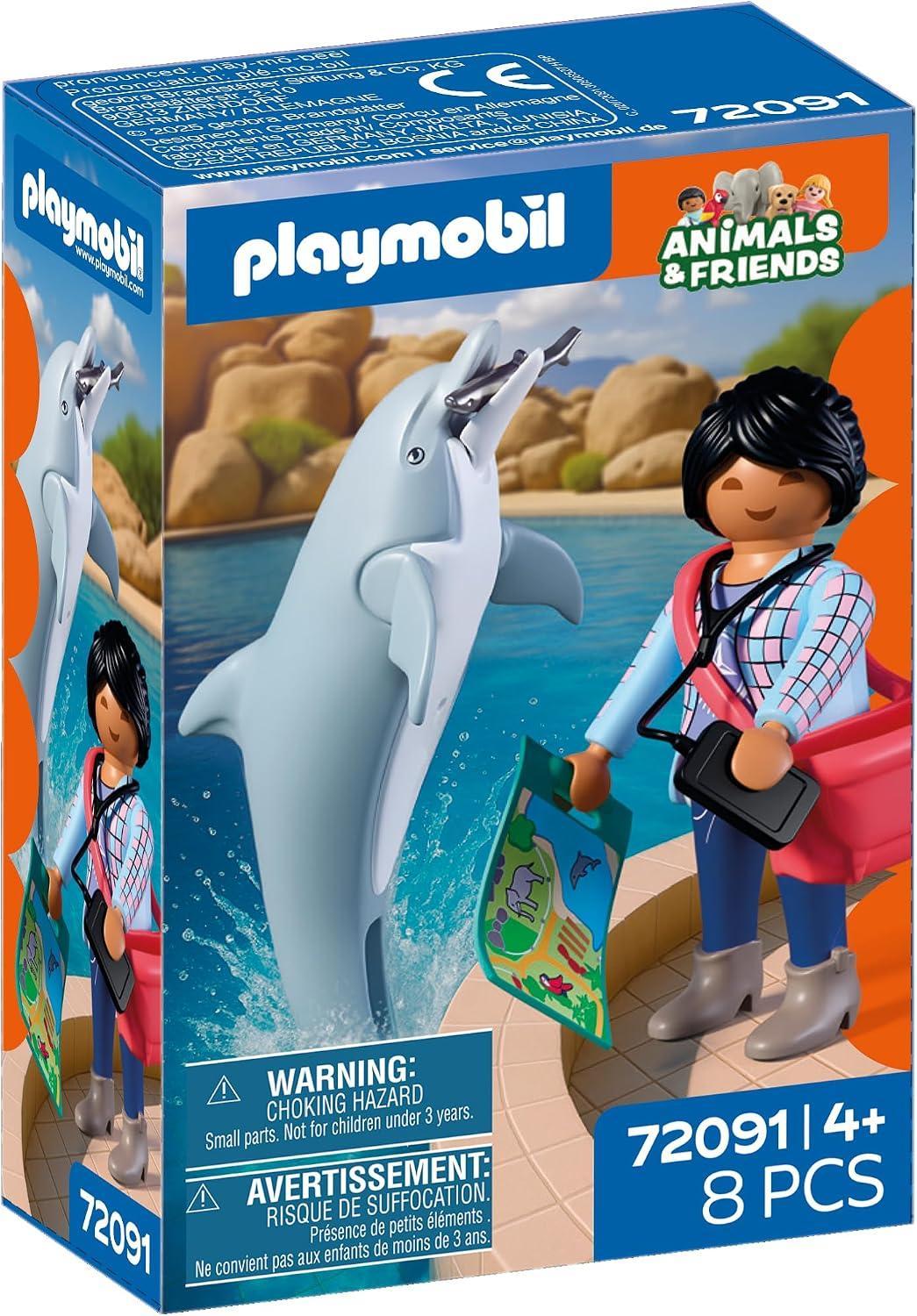 Animal and Friends - Delfin und Besucherin