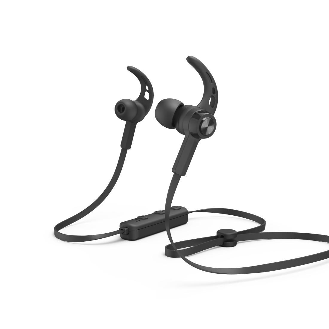 Bluetooth®-Kopfhörer "Freedom Run III", In-Ear, Mikrofon, Ear-Hook, Schwarz (00221777) In-Ear Kopfhörer