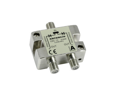2fach-F-Verteiler EBC 10
