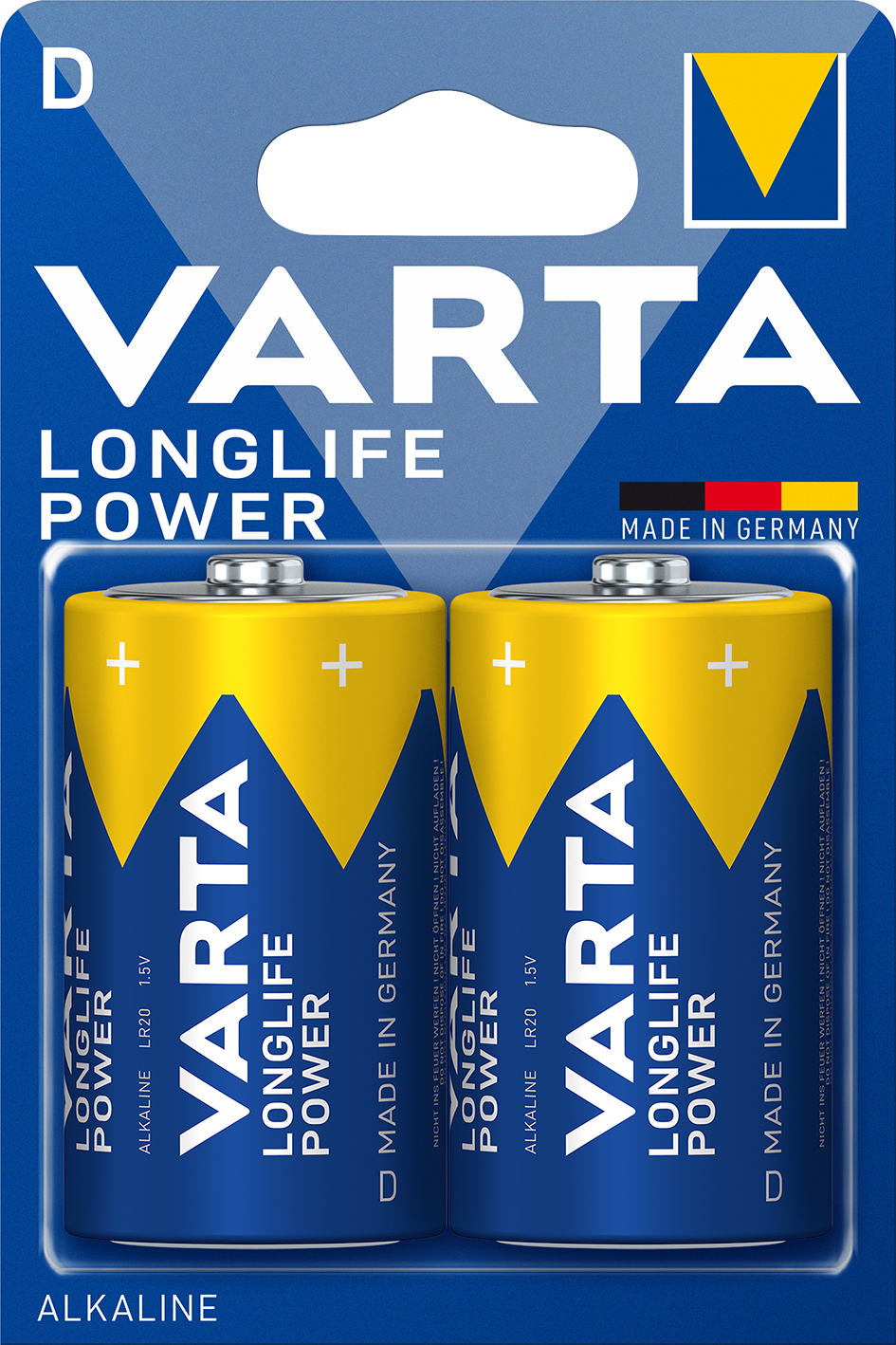 LONGLIFE Power D 2er Blister Batterie