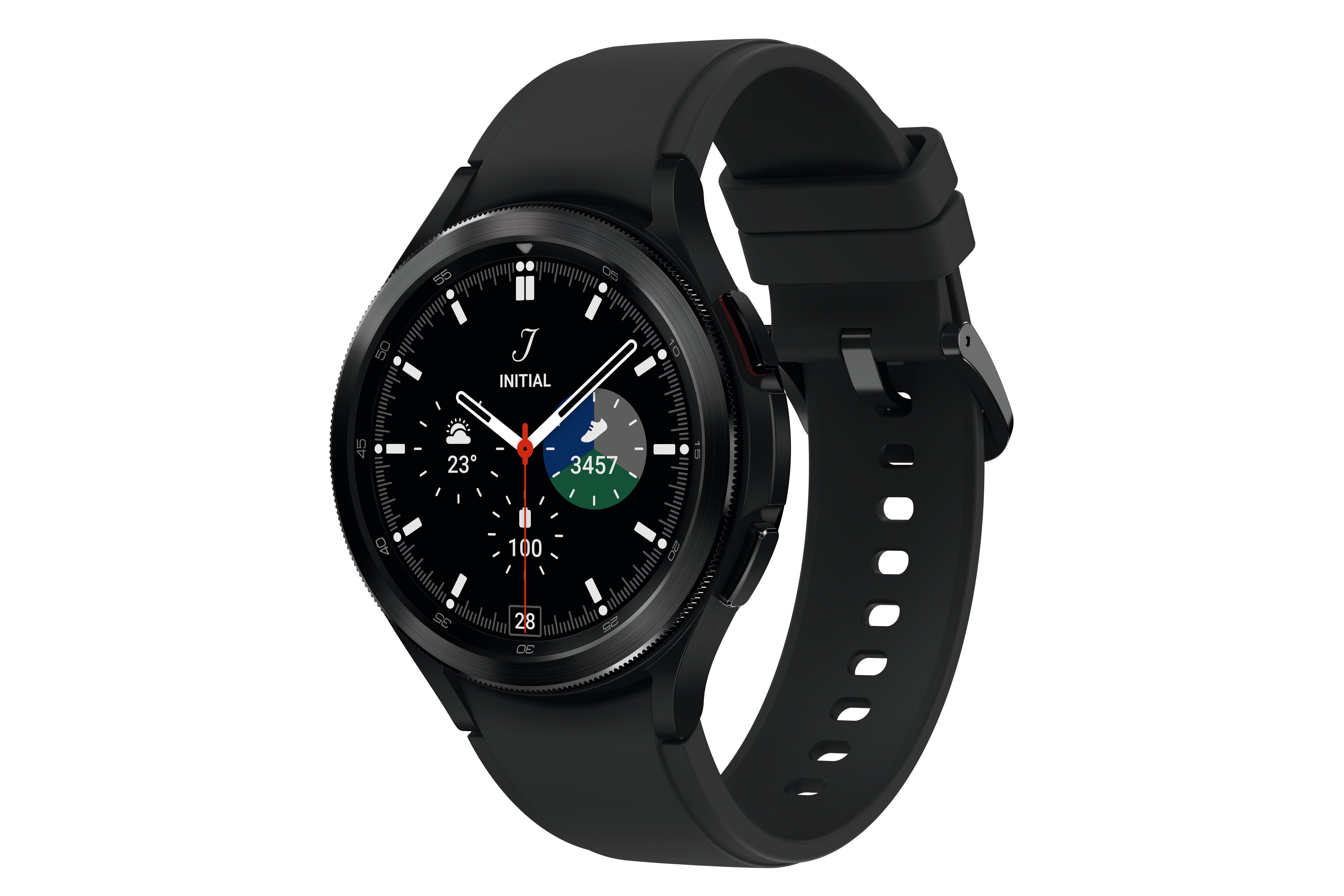 Galaxy Watch4 Classic Edelstahlgehäuse LTE 46mm Black Smartwatch