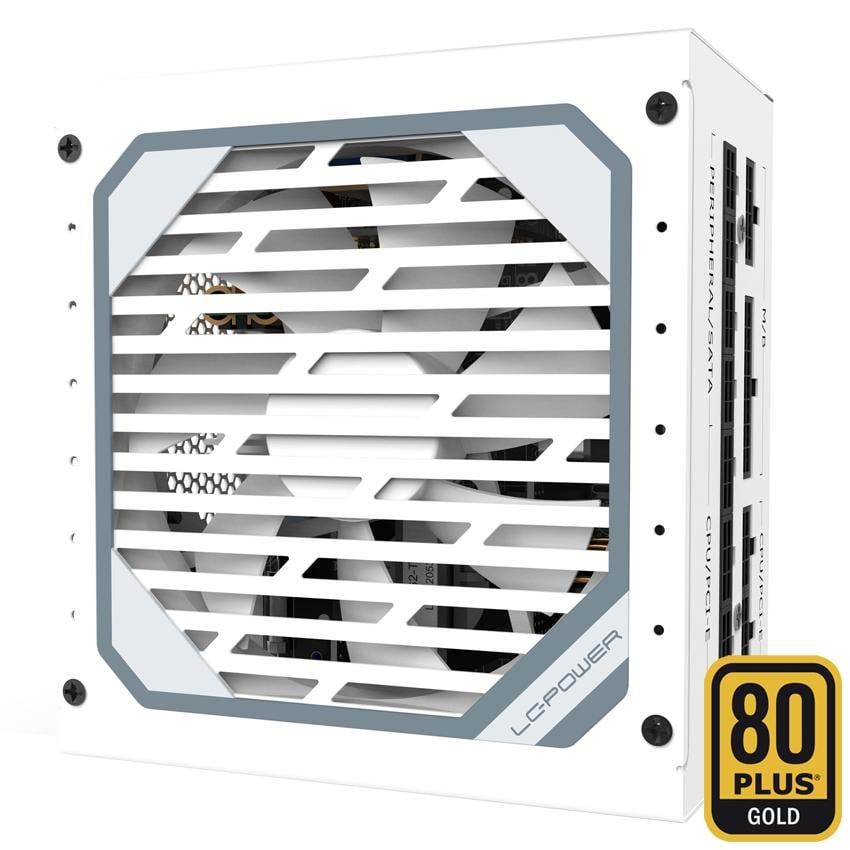 LC1000MW 2.31, Weiß, 1000 W, 80 Plus Gold, ATX PC-Netzteil