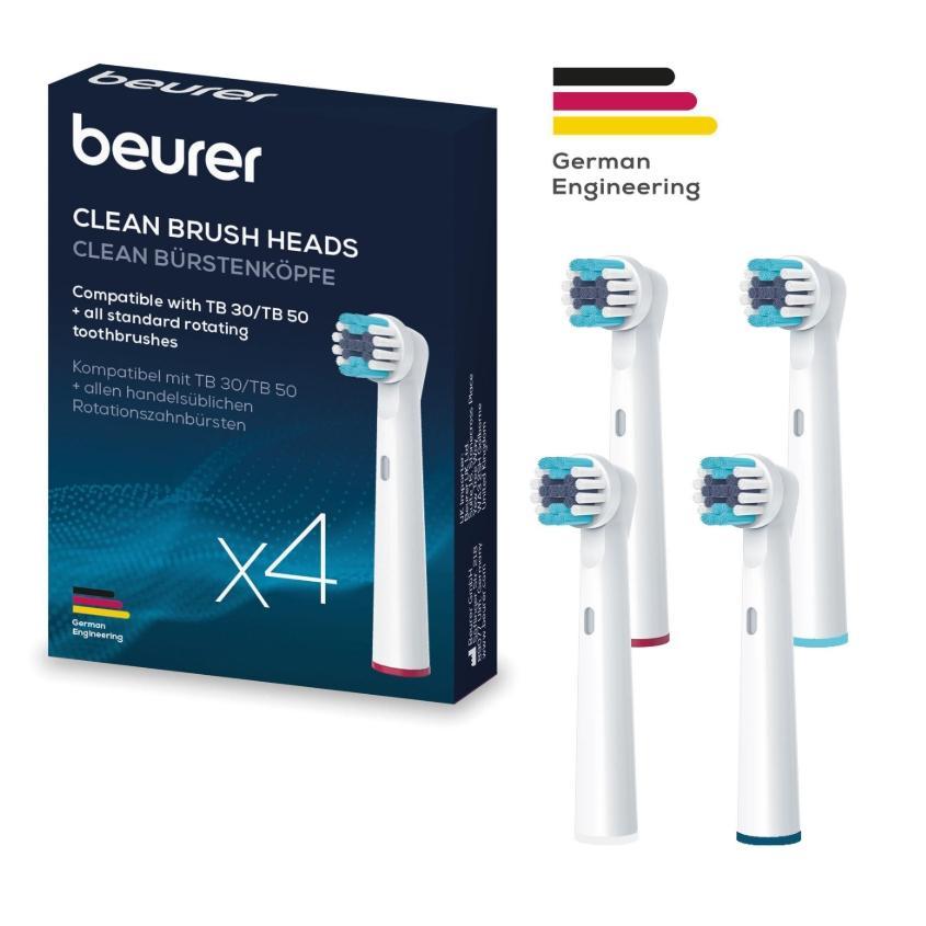 TB Clean 4x Aufsteckbürsten