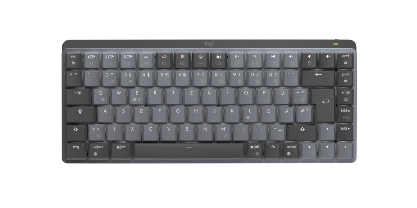 MX Mini Mechanical Linear RF Wireless + Bluetooth grau Tastatur