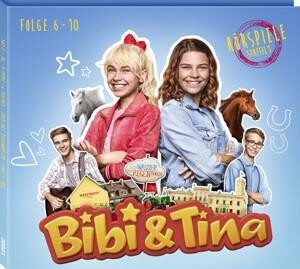 CD BIBI + TINA, DIE HÖRSPIELE ZUR SERIE STAFFEL 1/FOLGE 6-10  4CD