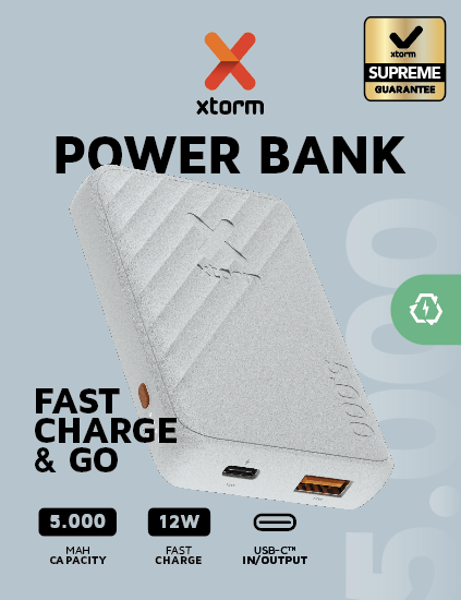 12W Fast Charge Go2 Powerbank 12W - 5.000mAh (64132)