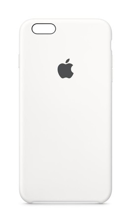 iPhone 6S Plus Silikon Case weiß