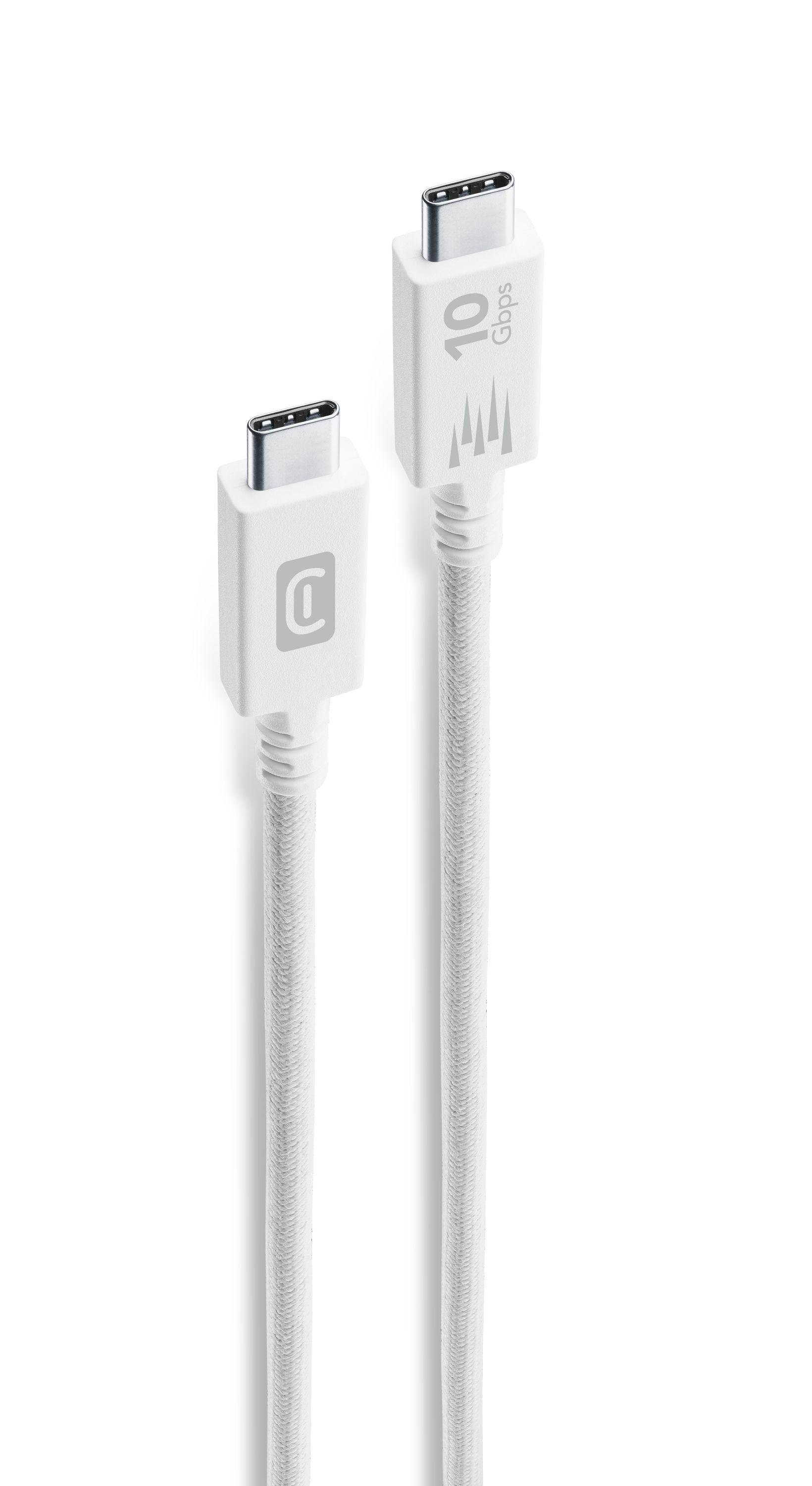 Fast Transfer Cable 1,5 m USB Typ-C/ Typ-C White