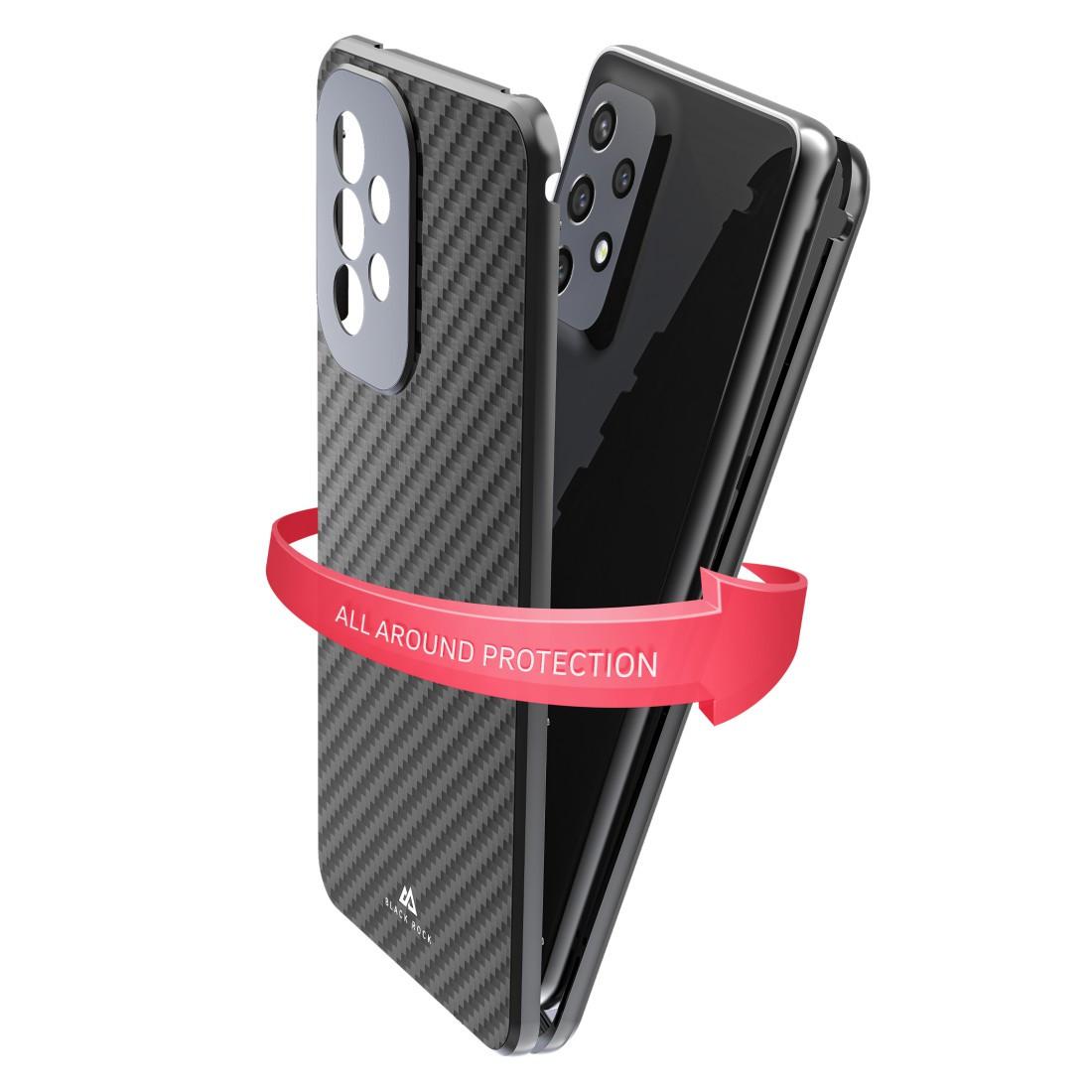 Cover "360° Glass" für Samsung Galaxy A53 (5G), Real Carbon (00217698) Handyhülle