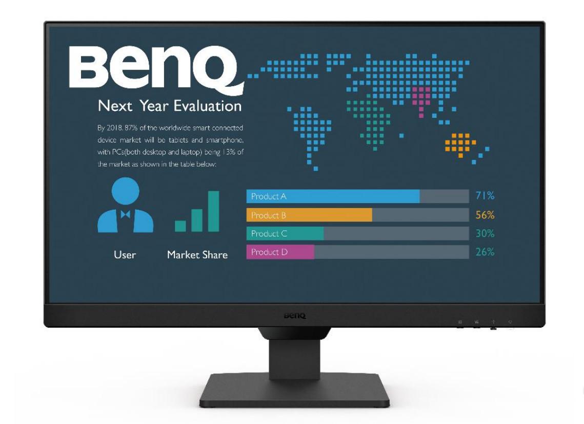 Monitor BL2490, Schwarz, 23,8 Zoll, Full HD, IPS, 100 Hz, 5 ms