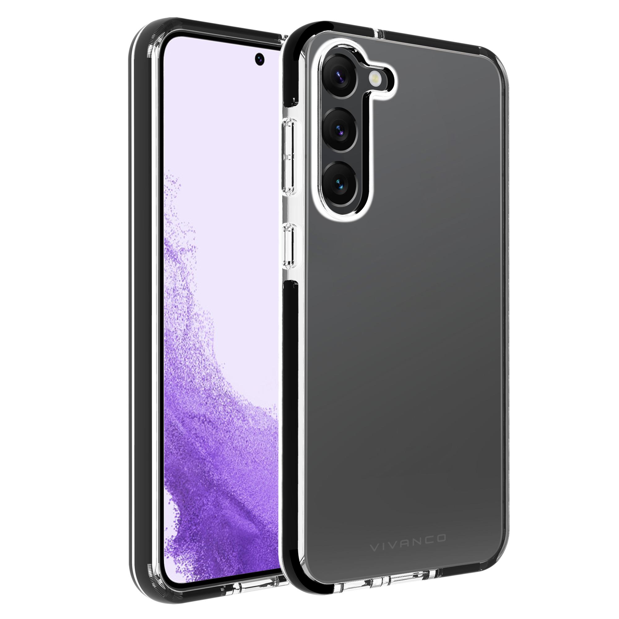 Rock Solid, Anti Shock Schutzhülle für Samsung Galaxy S23 Transparent (63529) Handyhülle