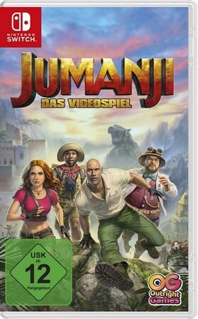 Jumanji Das Videospiel Nintendo Switch-Spiel
