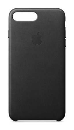 iPhone 7 Plus Leder Case schwarz